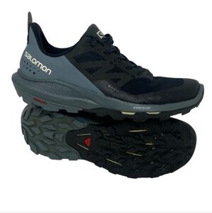 Salomon Outpulse Gore-Tex Low Trail Hiking Shoes Women’s Size 7.5 Black & Gray